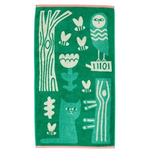 Day and Age Birds and Bees Bath Towel